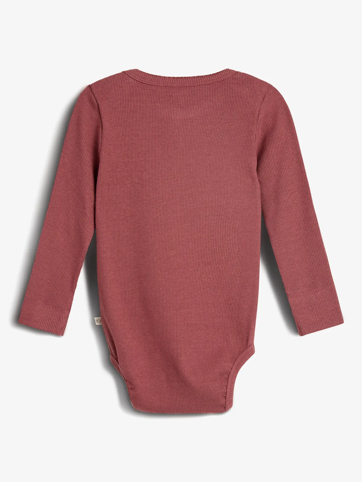 Basic Modal Rib Bodysuit - Little - Dark Rose
