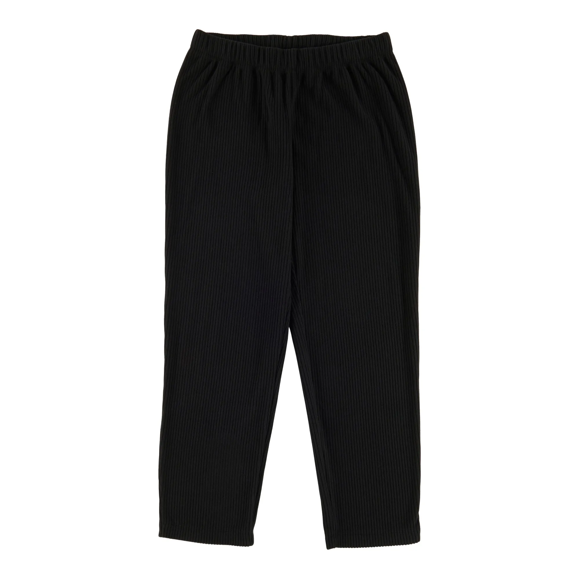 Classic Editions Women's Petite Ribbed Polar Pants