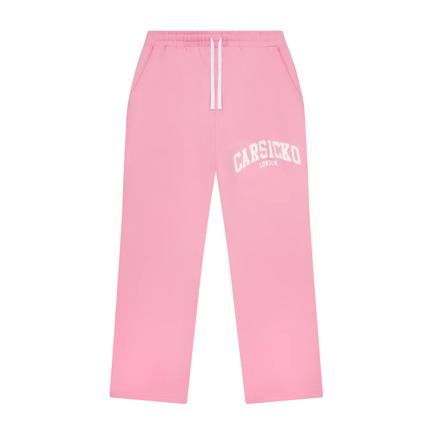 FTP CARSICKO LONDON TRACK PANTS PINK