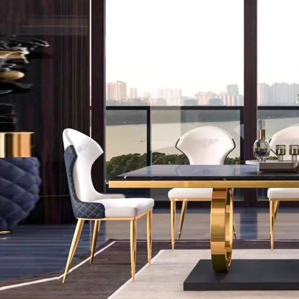 Fully Upholstered Indoor Furniture - Dining Set - Duskey