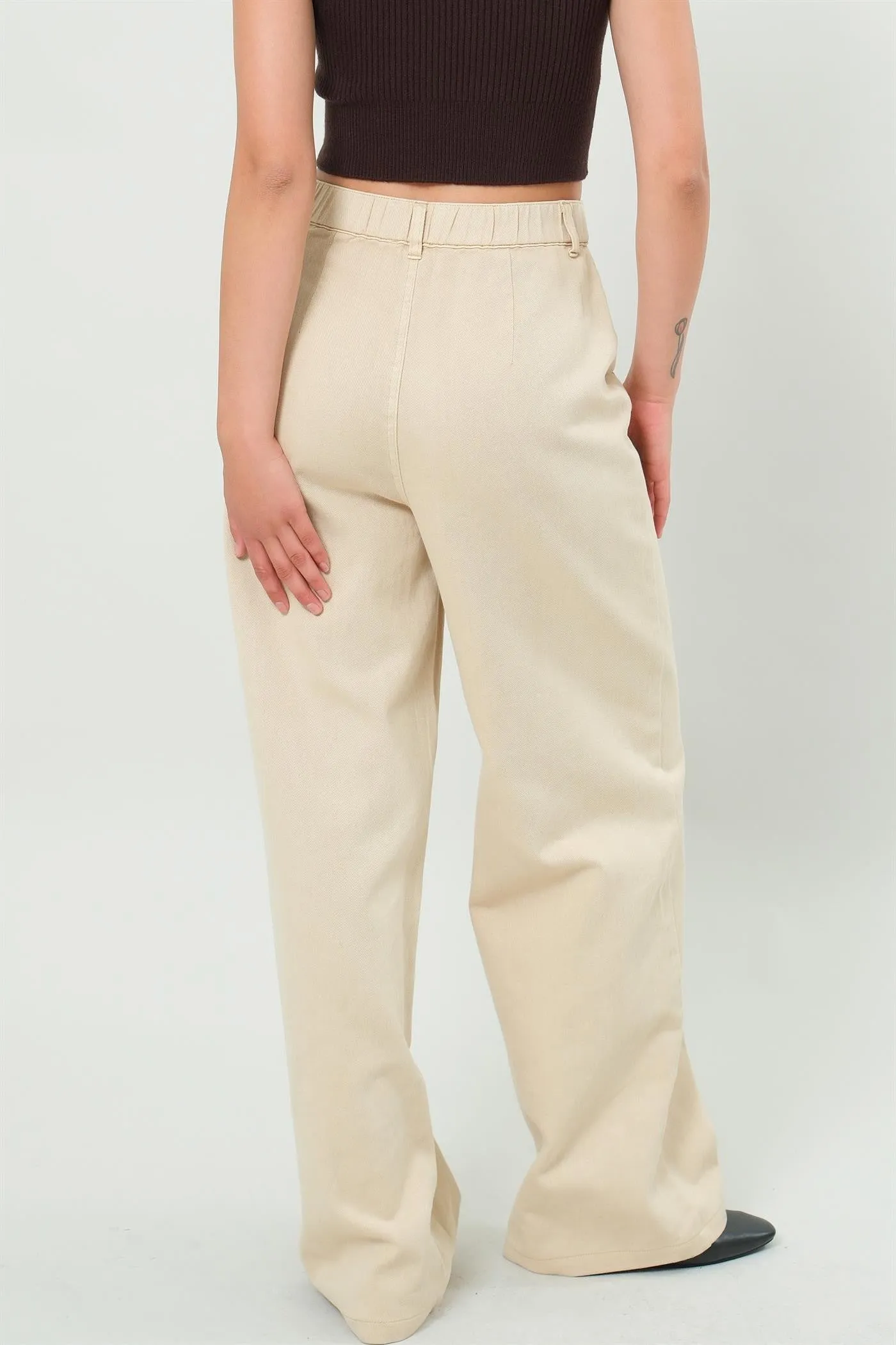 High Waist Wide Leg Pants