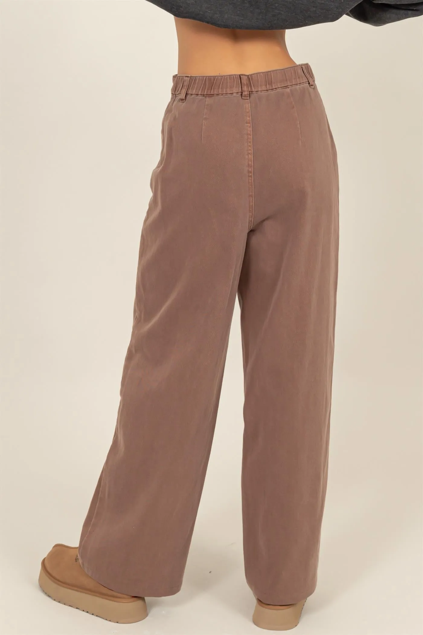 High Waist Wide Leg Pants