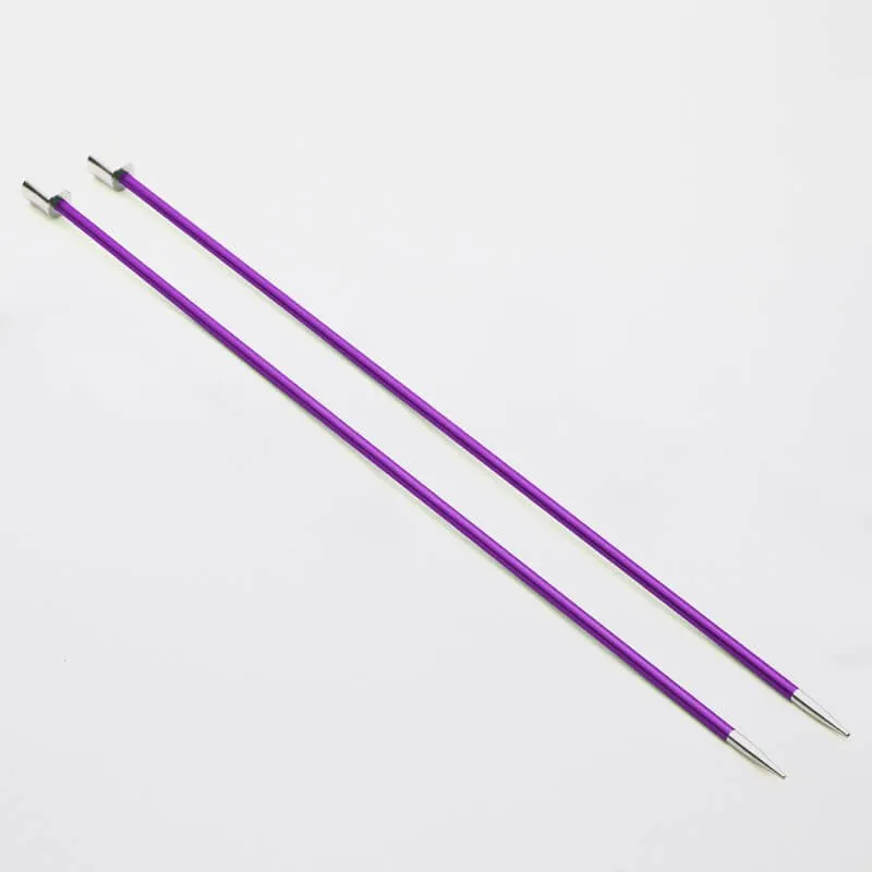 KnitPro Aluminium Zing Single Pointed Needles