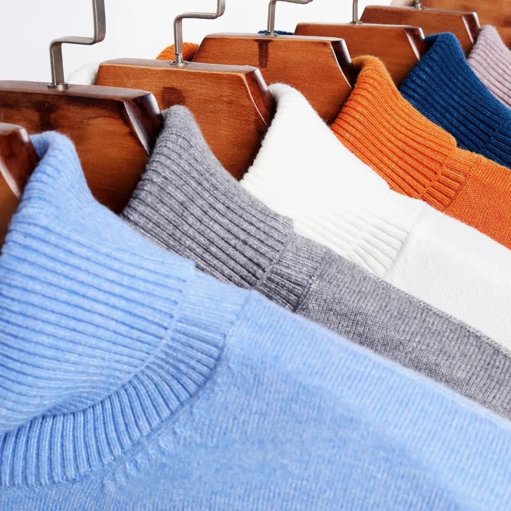 New Autumn Winter High-Quality Pullover Fashion Casual Comfortable Thick Sweater