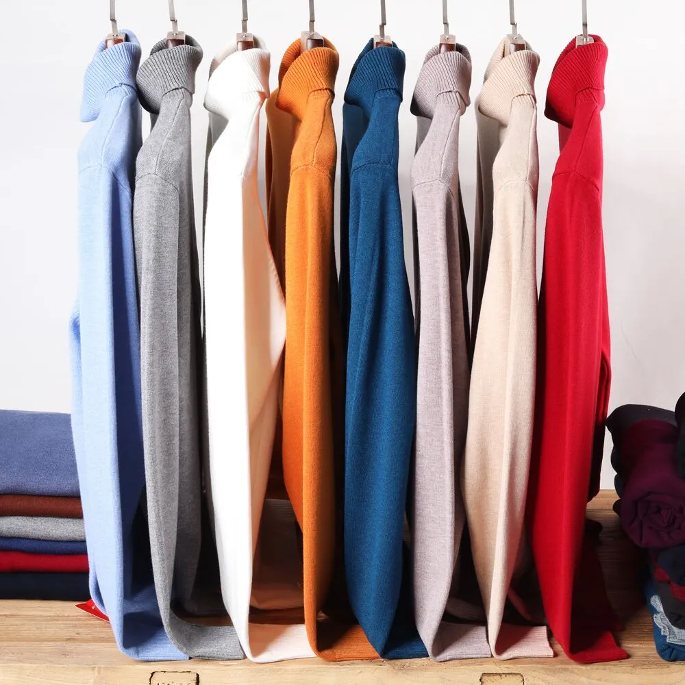 New Autumn Winter High-Quality Pullover Fashion Casual Comfortable Thick Sweater
