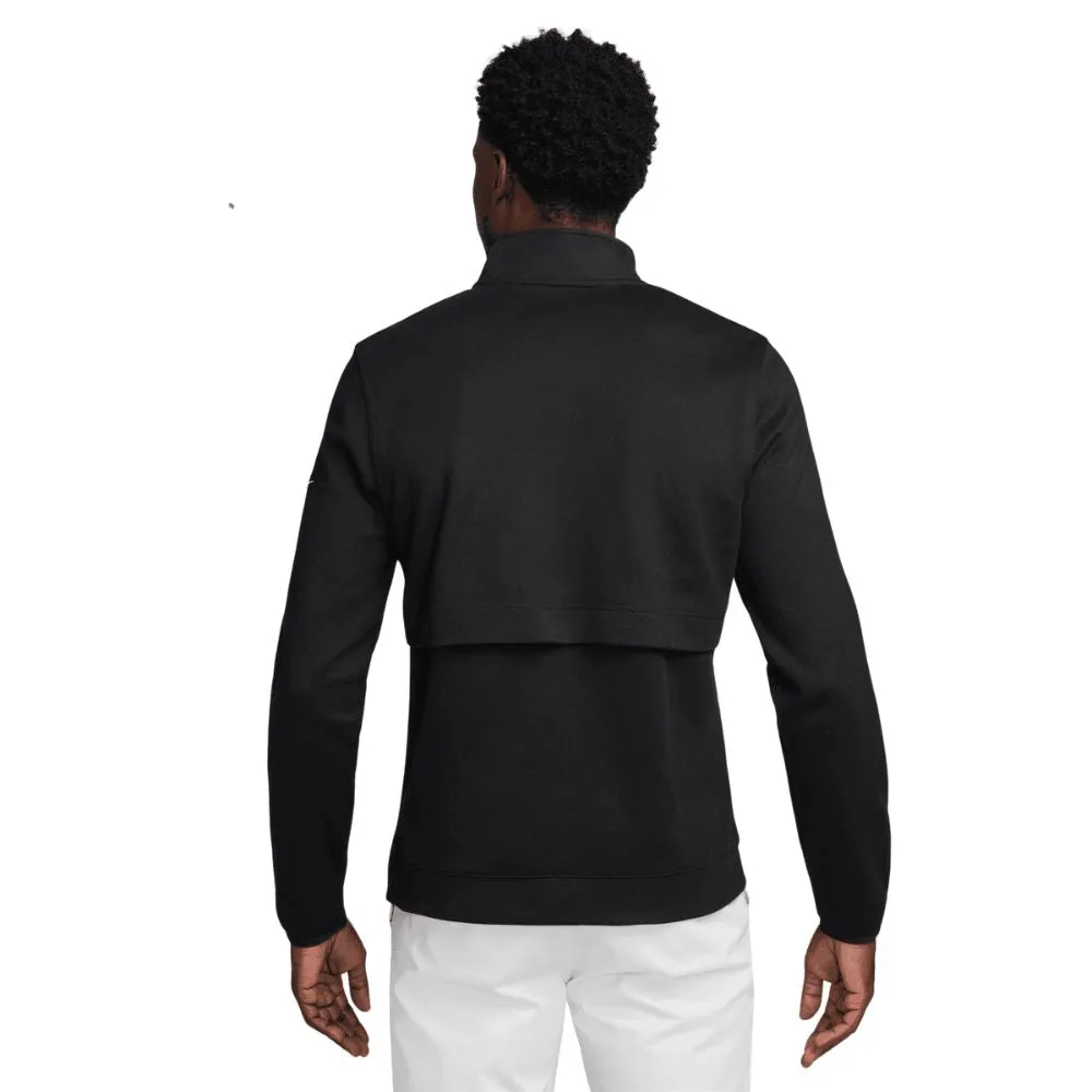 Nike Tour 1/2 Zip Pique Pullover Golf Top 2024 - FQ0472 010