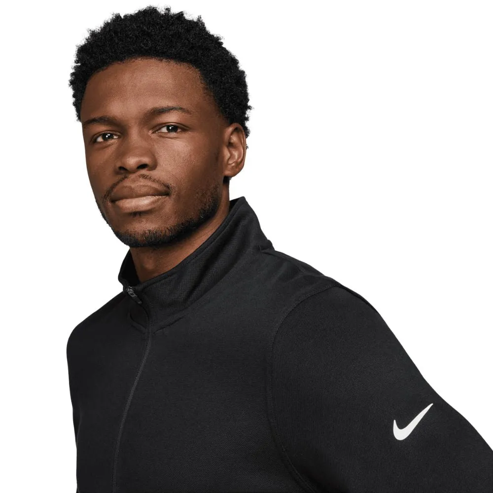 Nike Tour 1/2 Zip Pique Pullover Golf Top 2024 - FQ0472 010