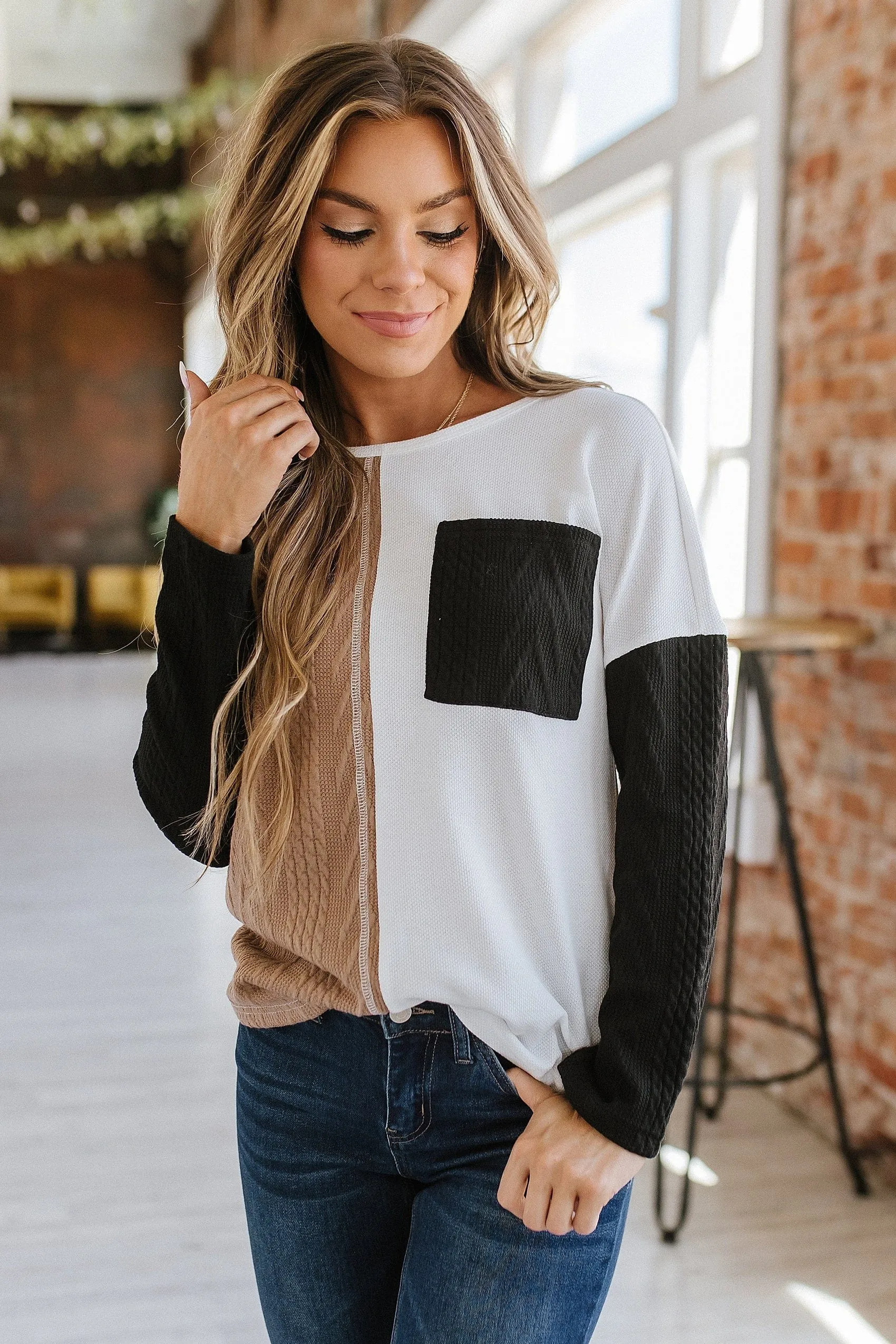 Rayna Colorblock Top | S-XL | PRE ORDER