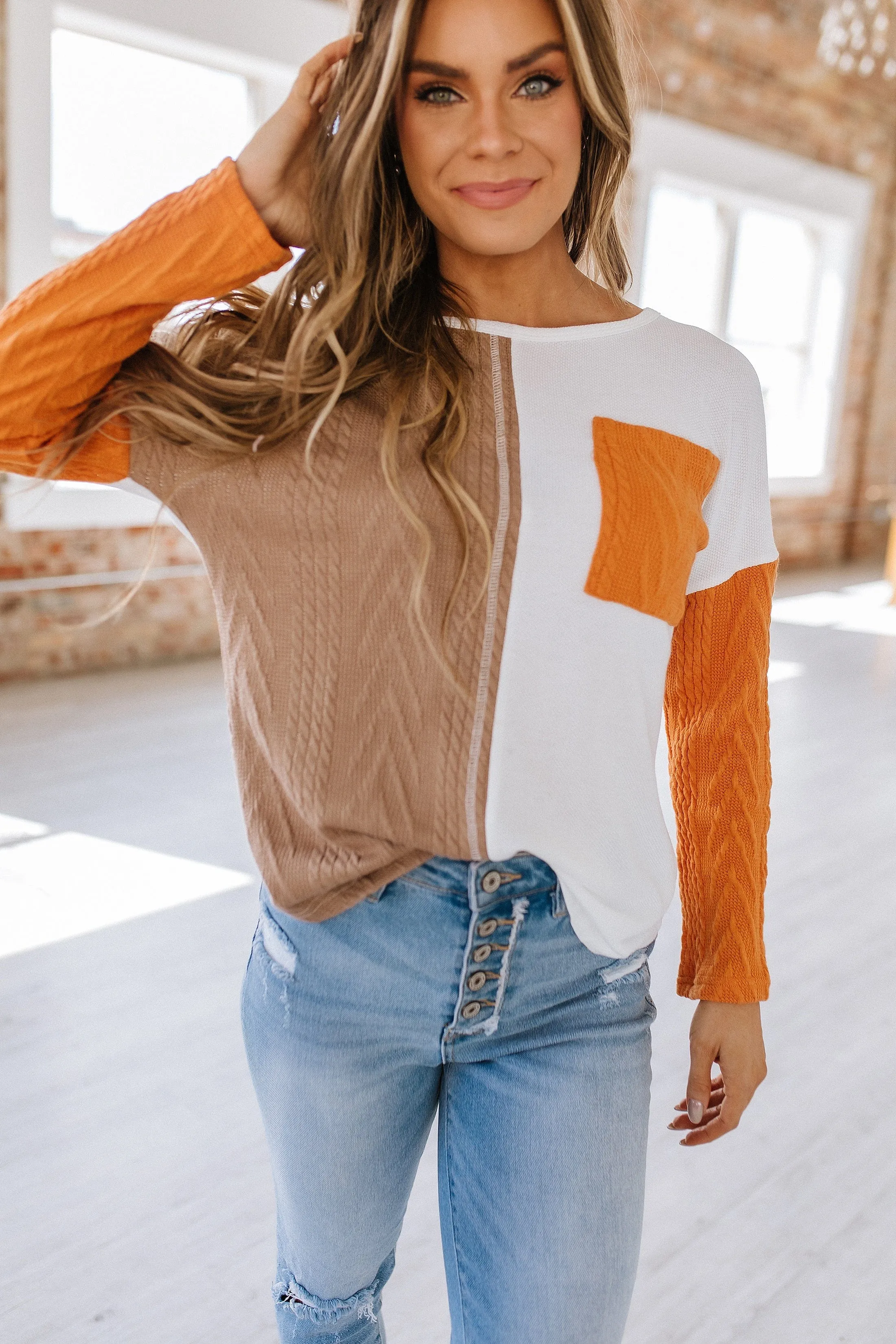 Rayna Colorblock Top | S-XL | PRE ORDER
