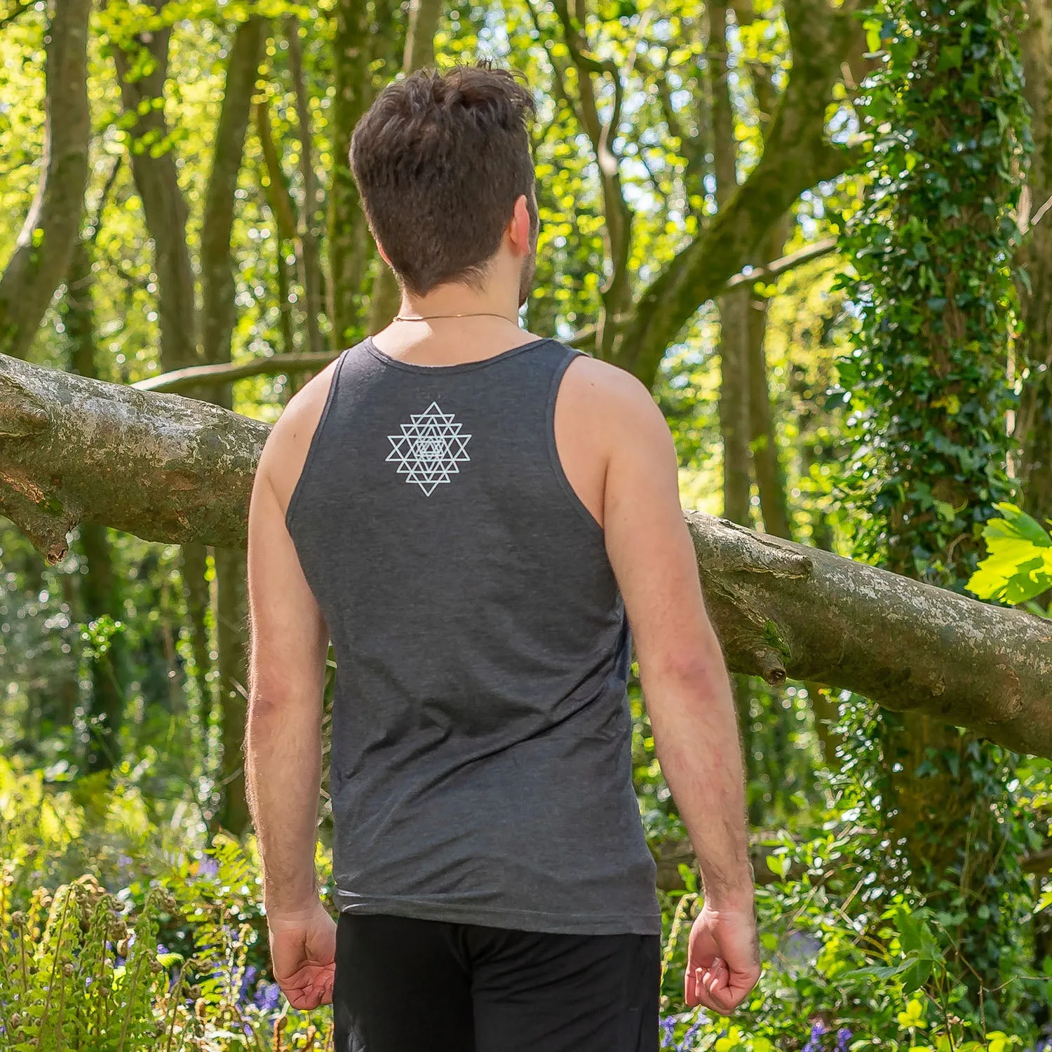 Shiva Singlet - Sri Yantra Print
