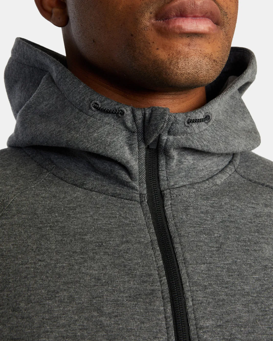 Tech Zip-Up Fleece Hoodie II - Athletic Heather