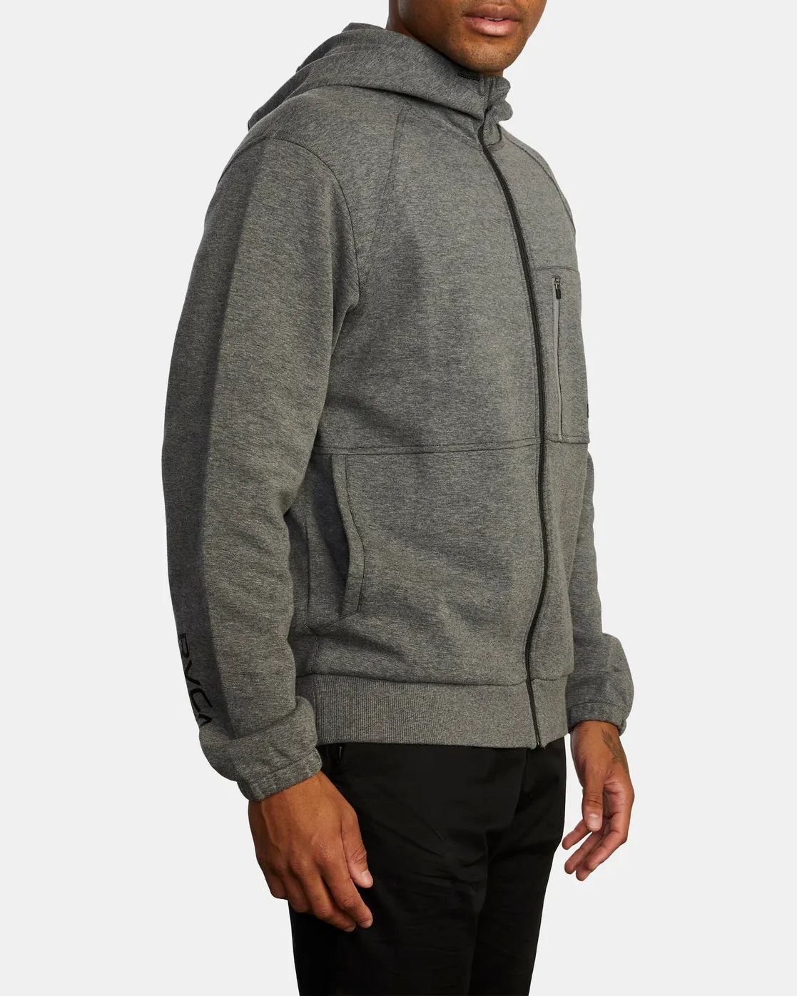 Tech Zip-Up Fleece Hoodie II - Athletic Heather