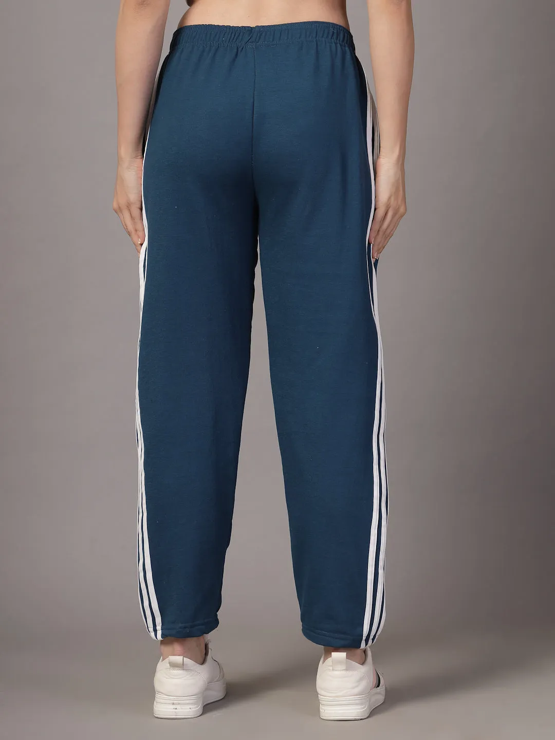 UZARUS CozyStride Women's Regular Fit Heavy Weight Fleece-Lined Winter Track Pants