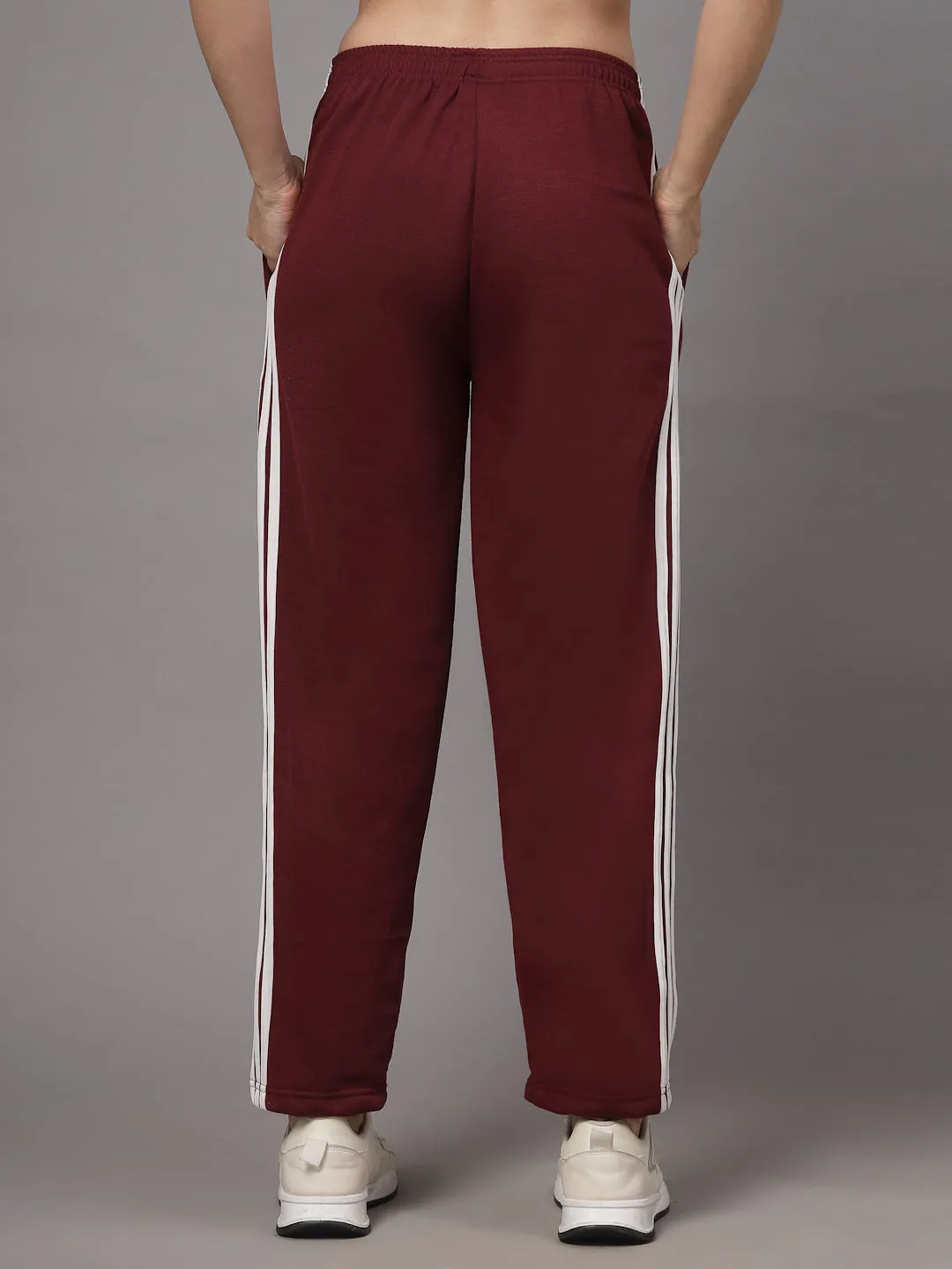 UZARUS CozyStride Women's Regular Fit Heavy Weight Fleece-Lined Winter Track Pants
