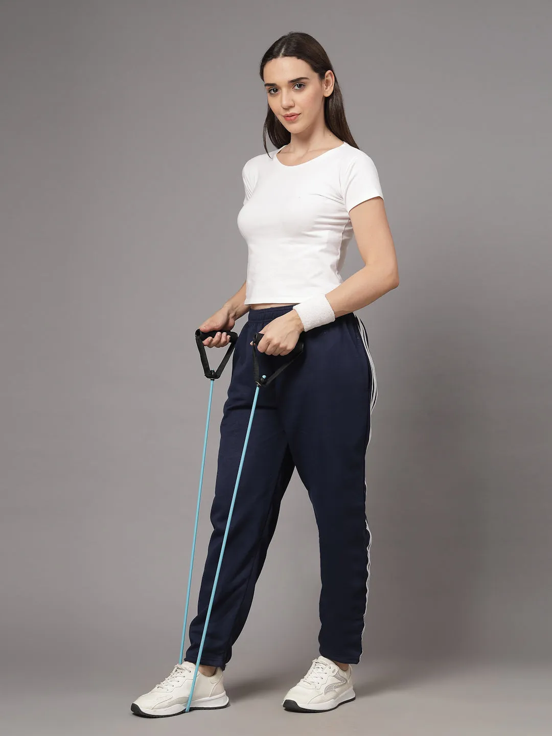 UZARUS CozyStride Women's Regular Fit Heavy Weight Fleece-Lined Winter Track Pants