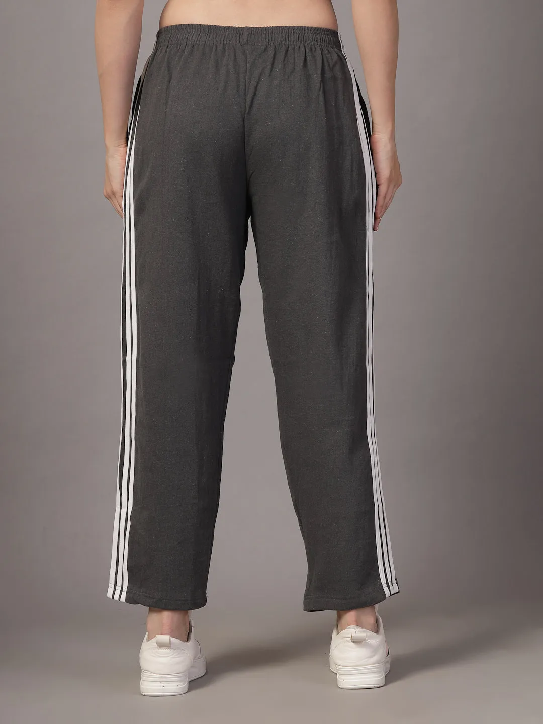 UZARUS CozyStride Women's Regular Fit Heavy Weight Fleece-Lined Winter Track Pants