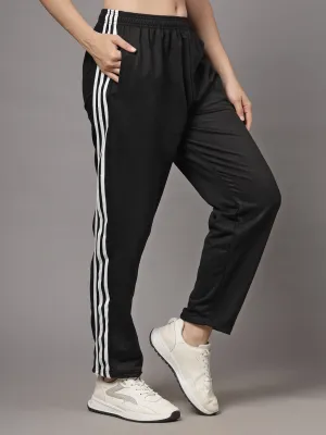 UZARUS CozyStride Women's Regular Fit Heavy Weight Fleece-Lined Winter Track Pants