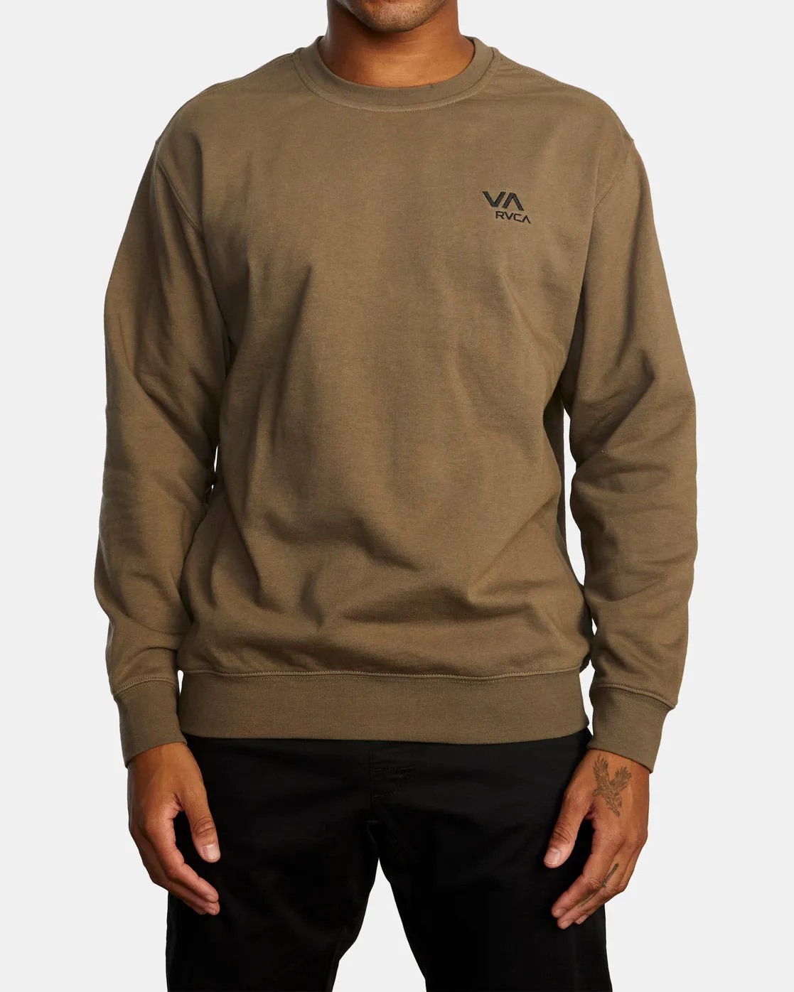 VA Essential Crewneck Sweatshirt - Mushroom