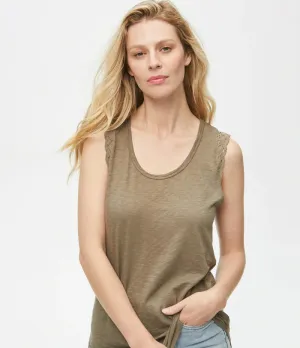 Vienna Tank with Lace