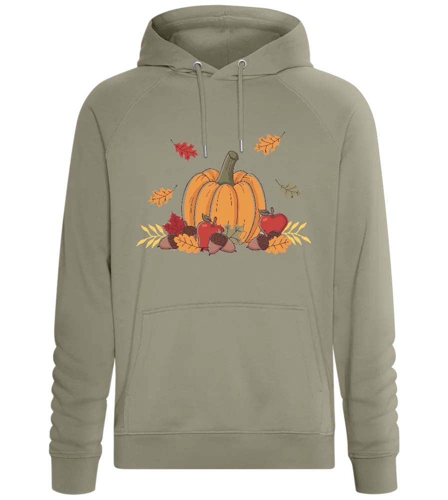 Warm Autumn Leaves Design - Comfort unisex hoodie
