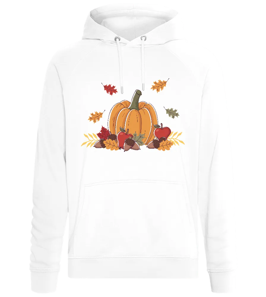Warm Autumn Leaves Design - Comfort unisex hoodie